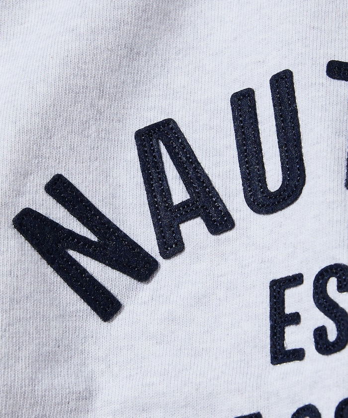 NAUTICA Felt Patch Arch Logo S/S Tee / 經典弧形 短袖T恤