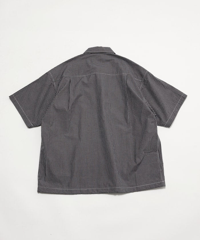 UMBRO / 別注 刺繡格紋襯衫