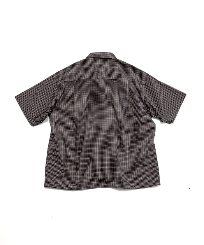 UMBRO / 別注 刺繡格紋襯衫