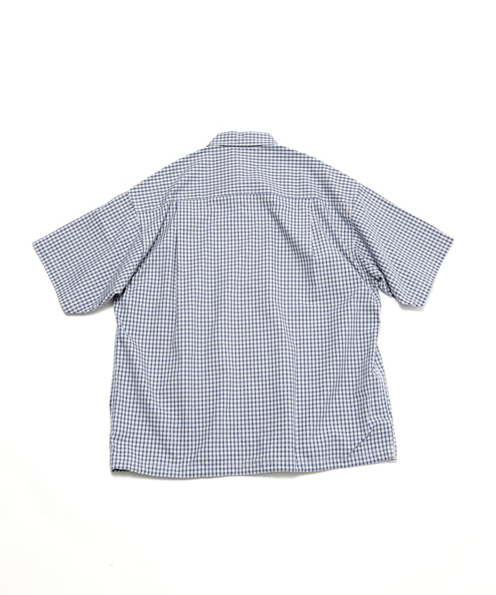 UMBRO / 別注 刺繡格紋襯衫