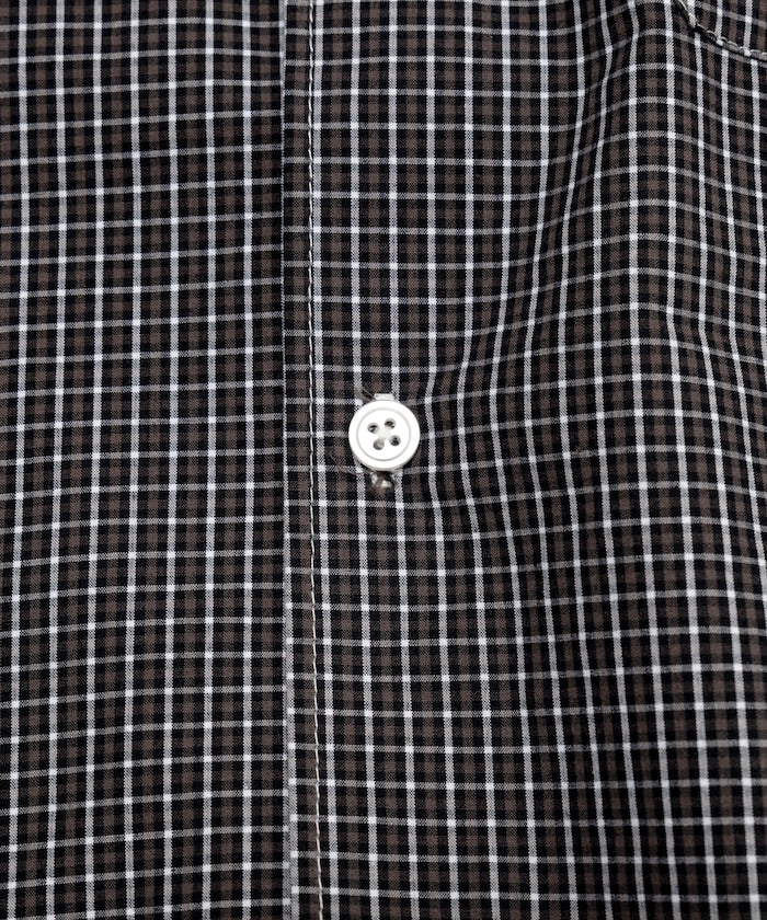 UMBRO / 別注 刺繡格紋襯衫