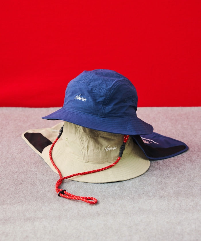 帽子 NANGA NYLON TUSSER SUNSHADE HAT L.BLUE NANGA NYLON TUSSER SUNSHADE HAT – unexpected store