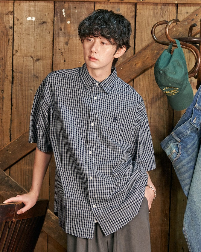 U.S. POLO ASSN. / 格紋短襯衫