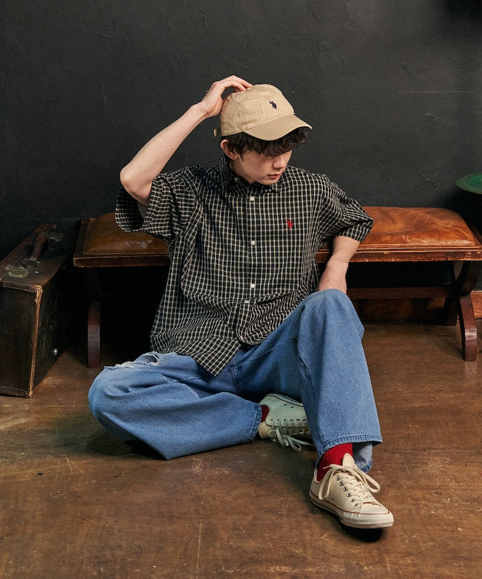 U.S. POLO ASSN. / 格紋短襯衫