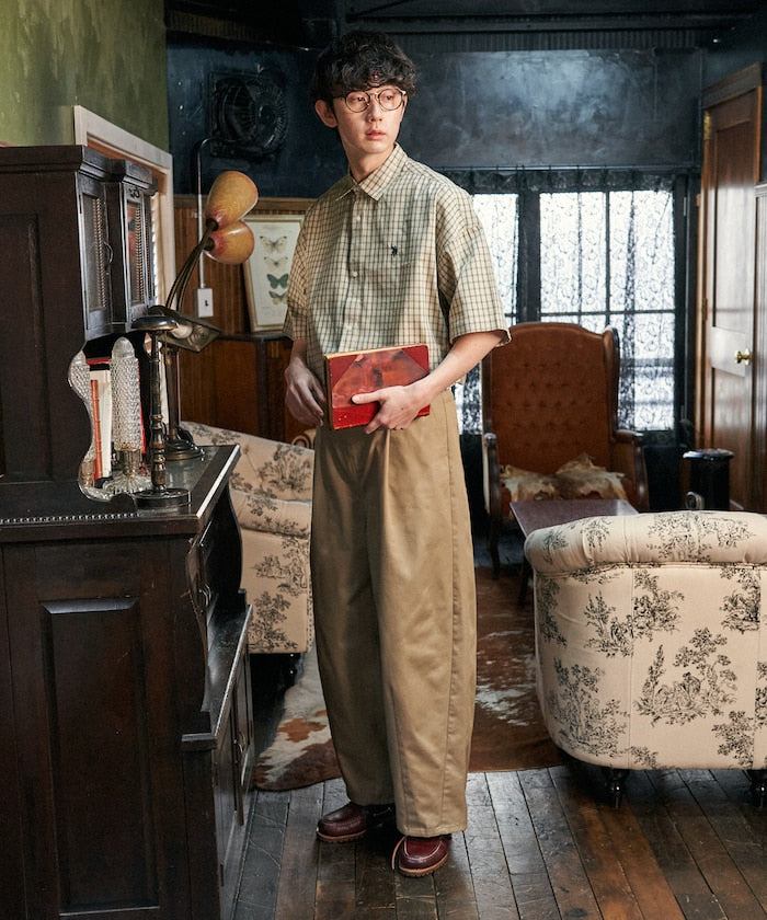 U.S. POLO ASSN. / 格紋短襯衫