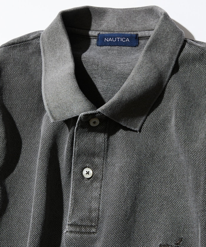 NAUTICA Garment Dyed Polo Shirt / 仿舊 POLO衫
