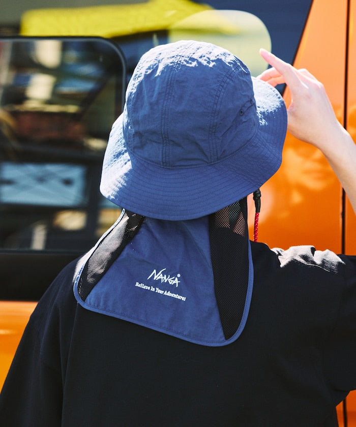 新品NANGA NYLON TUSSER SUNSHADE HAT L.BLUE NANGA / 別注NYLON TUSSER SUNSHADE HAT – RICHARD SELECT