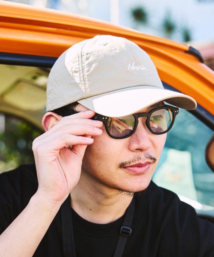 NANGA別注 NYLON TUSSER BB CAP / 防撥水機能帽