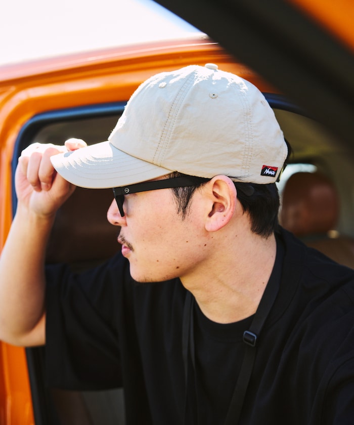NANGA別注 NYLON TUSSER BB CAP / 防撥水機能帽
