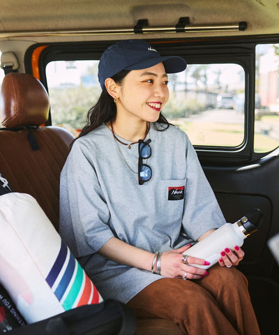 NANGA 別注 ECO HYBRID LOGO TEE / 小LOGO 短袖T恤