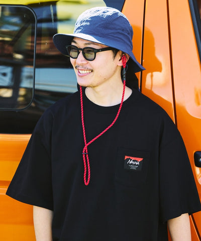NANGA 別注 ECO HYBRID LOGO TEE / 小LOGO 短袖T恤