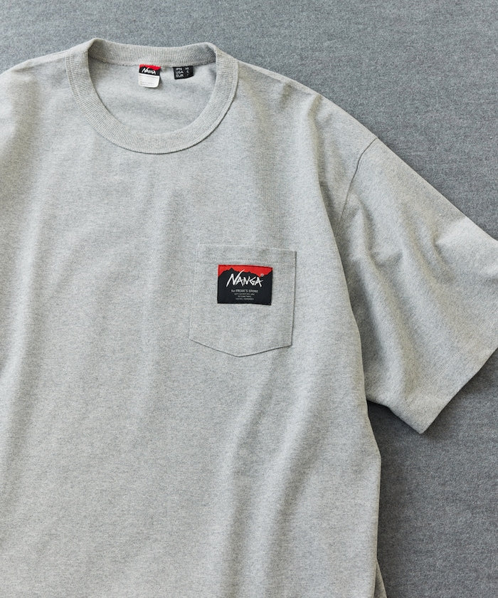 NANGA 別注 ECO HYBRID LOGO TEE / 小LOGO 短袖T恤