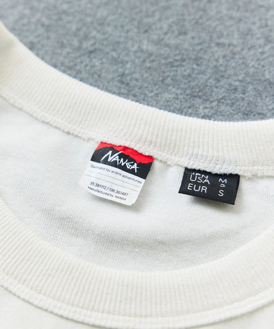 NANGA 別注 ECO HYBRID LOGO TEE / 小LOGO 短袖T恤