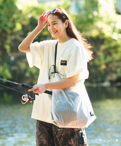 NANGA 別注 ECO HYBRID LOGO TEE / 小LOGO 短袖T恤