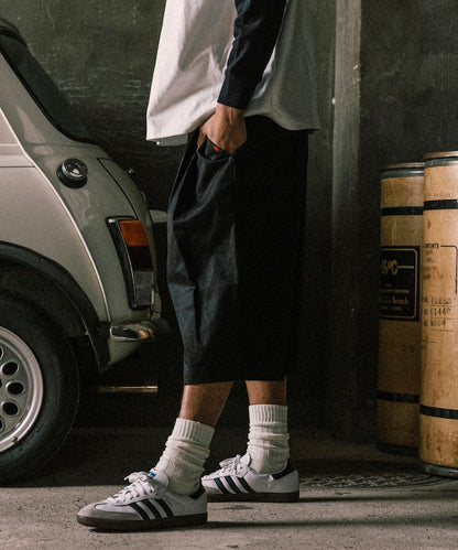 RED KAP × FREAK’S STORE  別注 2TUCK BAGGY WIDE TWILL SHORTS PANTS / 雙褶寬版斜紋短褲
