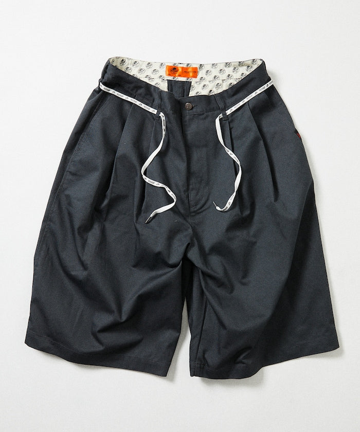 RED KAP × FREAK’S STORE  別注 2TUCK BAGGY WIDE TWILL SHORTS PANTS / 雙褶寬版斜紋短褲