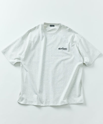 WILD THINGS×FREAK'S STORE / 背後標誌 短袖T恤