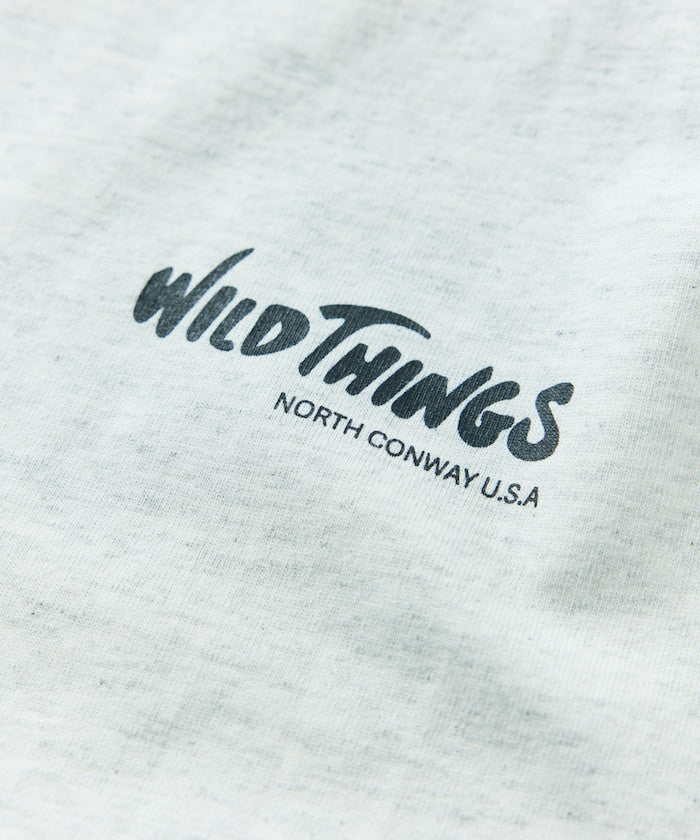 WILD THINGS×FREAK'S STORE / 背後標誌 短袖T恤