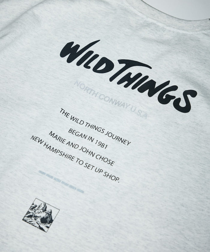 WILD THINGS×FREAK'S STORE / 背後標誌 短袖T恤