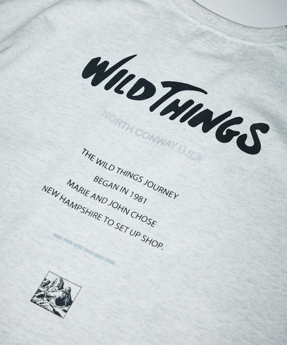 WILD THINGS×FREAK'S STORE / 背後標誌 短袖T恤