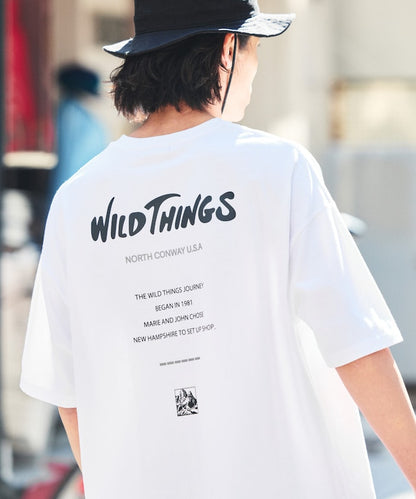 WILD THINGS×FREAK'S STORE / 背後標誌 短袖T恤