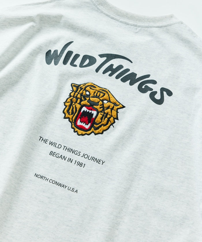 WILD THINGS×FREAK'S STORE / 老虎圖案 短袖T恤