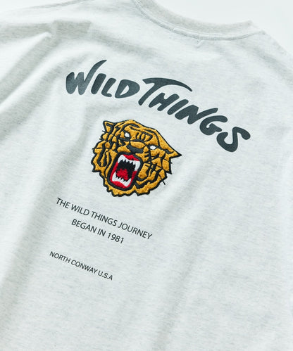 WILD THINGS×FREAK'S STORE / 老虎圖案 短袖T恤