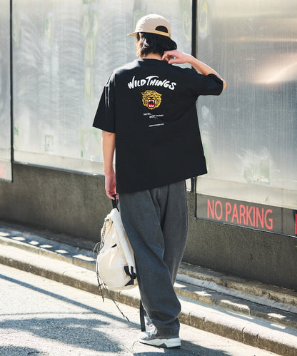WILD THINGS×FREAK'S STORE / 老虎圖案 短袖T恤
