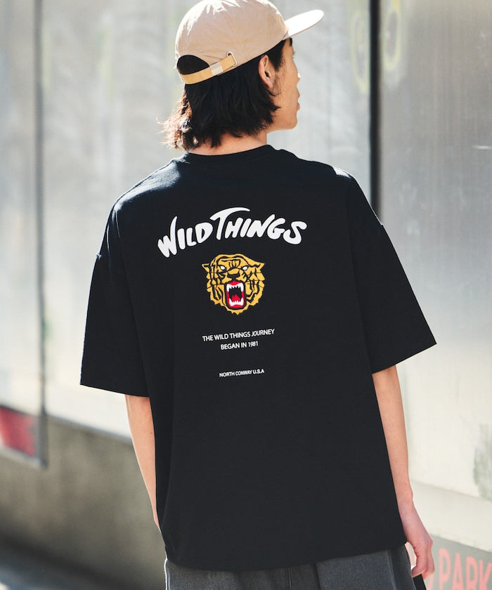 WILD THINGS×FREAK'S STORE / 老虎圖案 短袖T恤