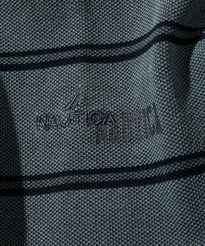 NAUTICA New Over Dye Border Polo Shirt / 條紋POLO衫