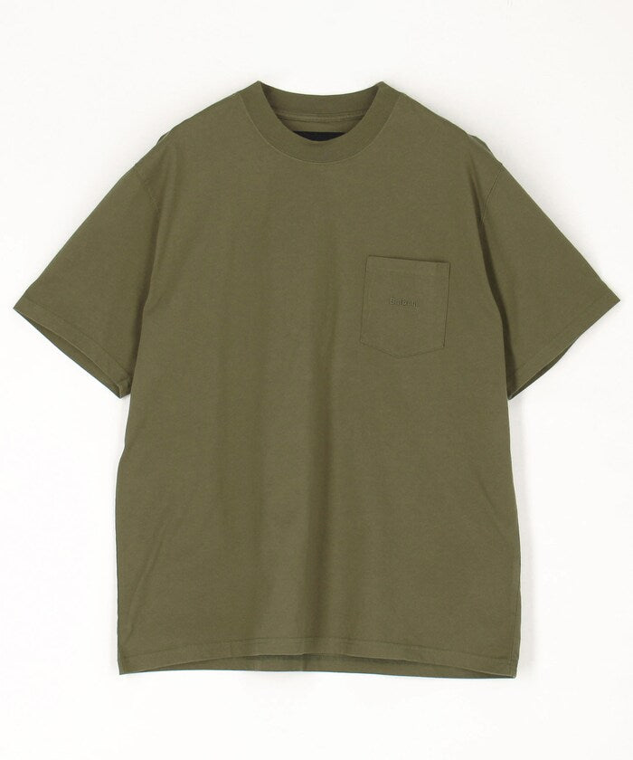 BARBOUR / 別注 日本限定 刺繡口袋Ｔ恤