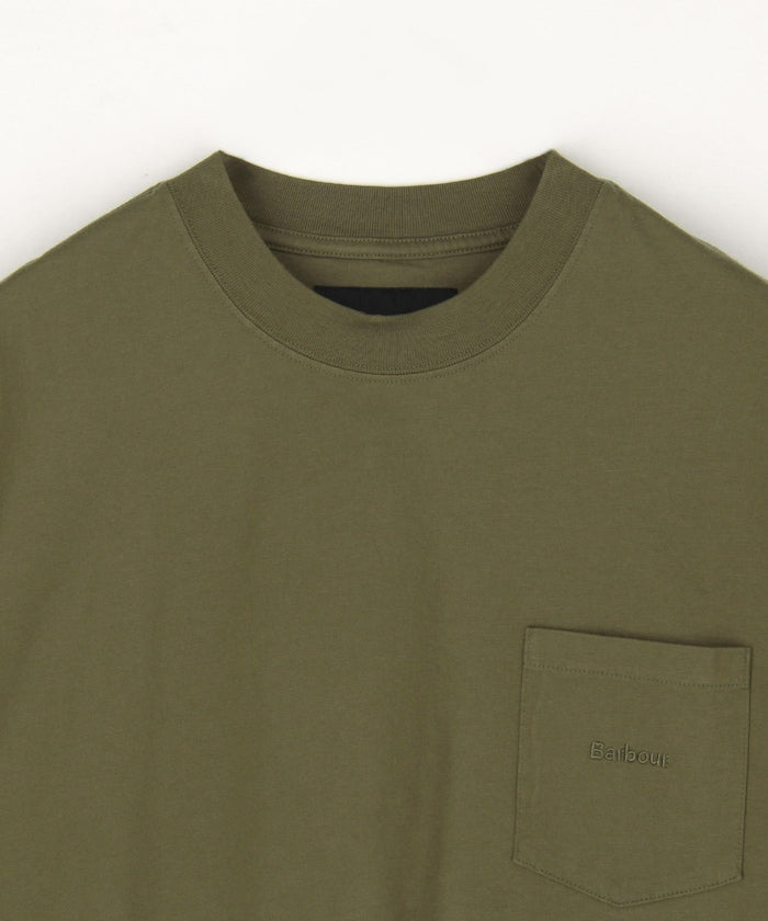 BARBOUR / 別注 日本限定 刺繡口袋Ｔ恤