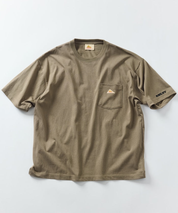 KELTY×FREAK'S STORE / 刺繡小標 口袋 短袖T恤