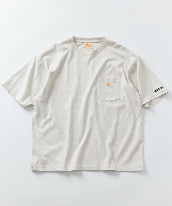 KELTY×FREAK'S STORE / 刺繡小標 口袋 短袖T恤