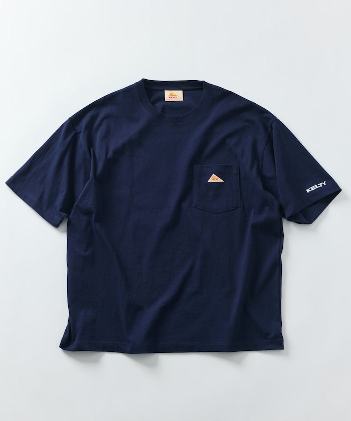 KELTY×FREAK'S STORE / 刺繡小標 口袋 短袖T恤