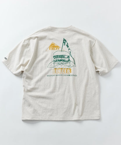KELTY × FREAK'S STORE 漢堡圖案 短袖T恤