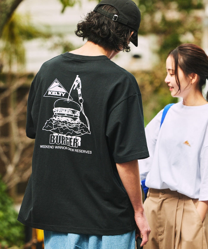 KELTY × FREAK'S STORE 漢堡圖案 短袖T恤
