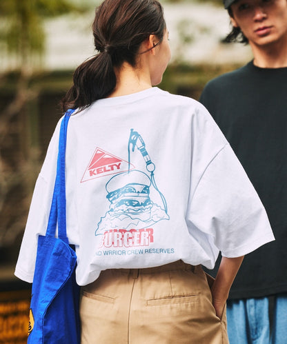 KELTY × FREAK'S STORE 漢堡圖案 短袖T恤