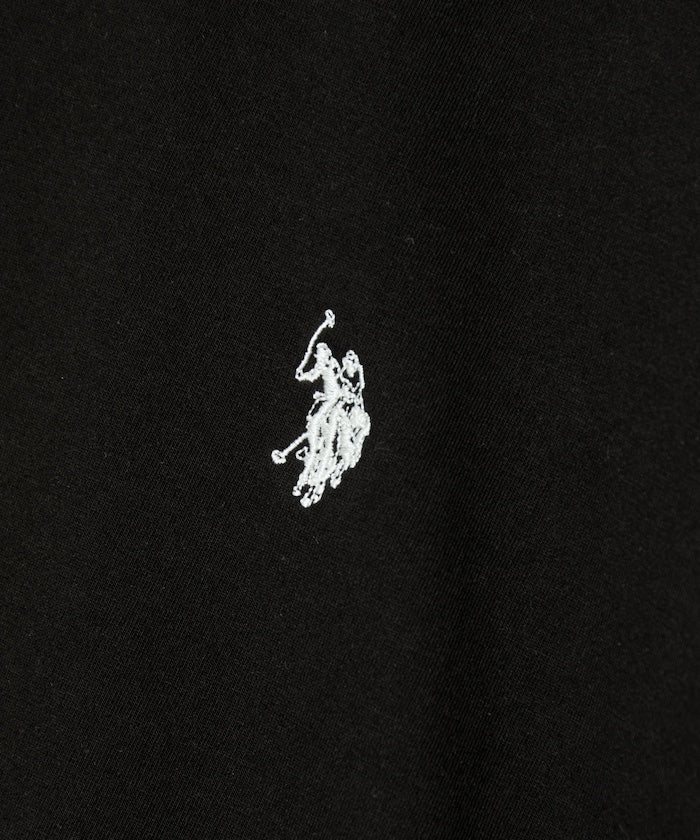 U.S. POLO ASSN. / 涼感刺繡短袖T恤＋短褲 套裝組