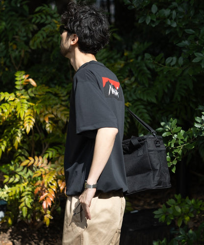 NANGA / 別注 neo-PRO 大LOGO 吸水速乾  抗UV 短袖T恤（日本製）