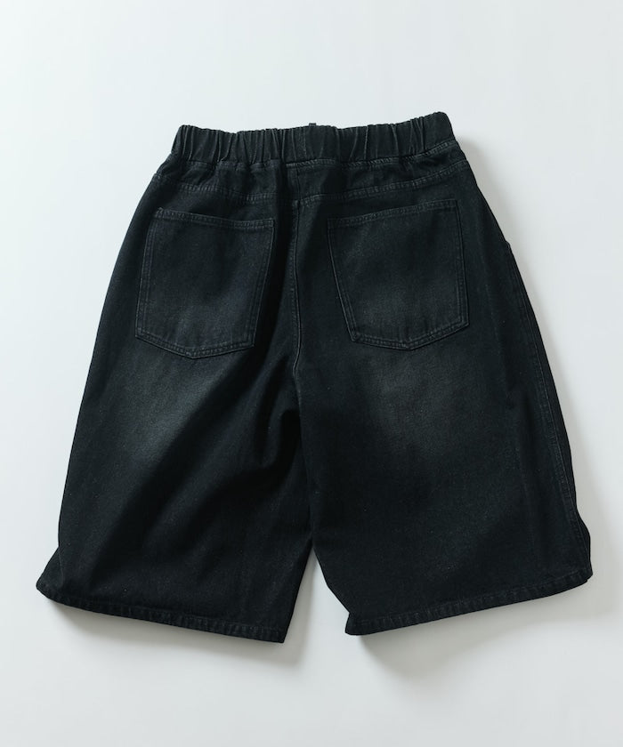 FREAK’S STORE / 復古水洗 牛仔鬆緊短褲