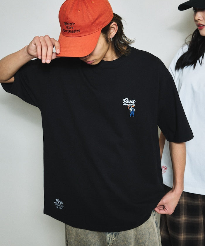 BEN DAVIS×FREAK'S STORE / 刺繡 短袖T恤