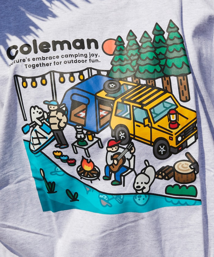庫存倒數！！Coleman × matsui lake sied SS TEE / 短袖T恤