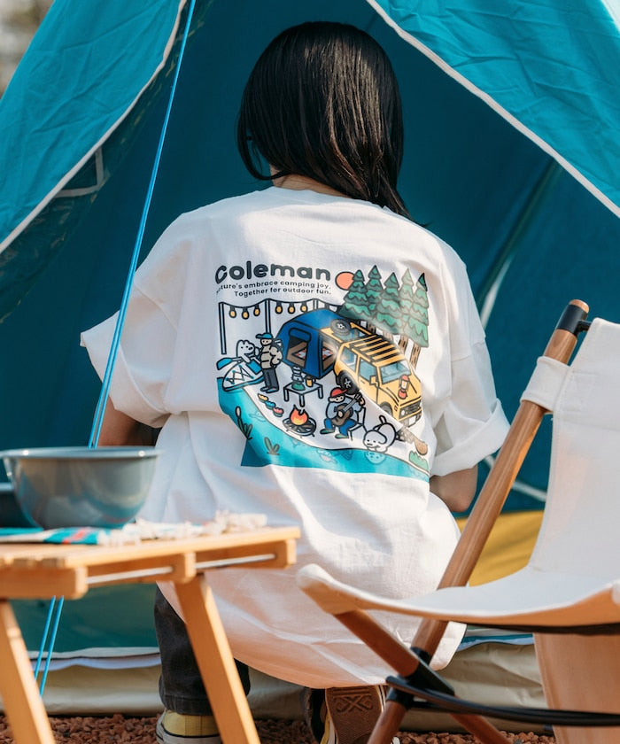 庫存倒數！！Coleman × matsui lake sied SS TEE / 短袖T恤