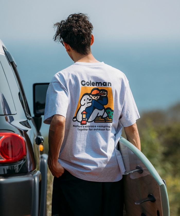 庫存倒數！！Coleman × matsui hug II SS TEE / 短袖T恤