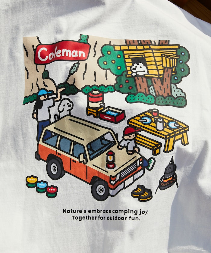 庫存倒數！！Coleman × matsui rocky camping SS TEE / 短袖T恤