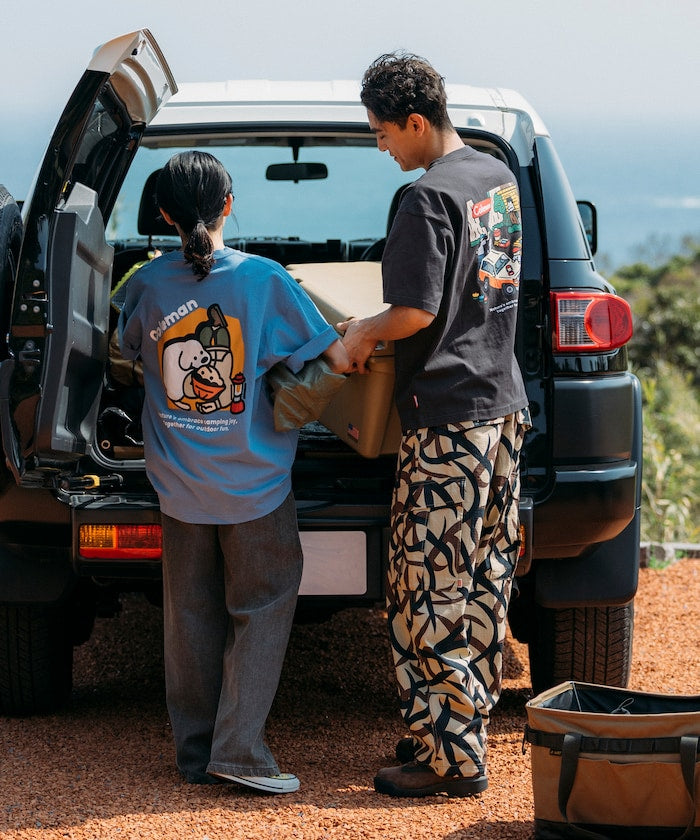 庫存倒數！！Coleman × matsui rocky camping SS TEE / 短袖T恤