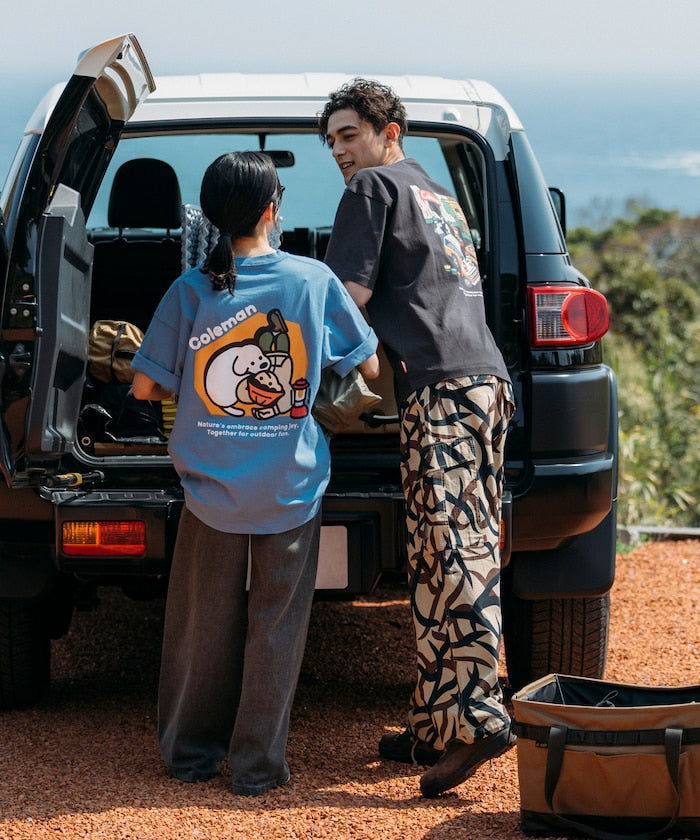 庫存倒數！！Coleman × matsui rocky camping SS TEE / 短袖T恤