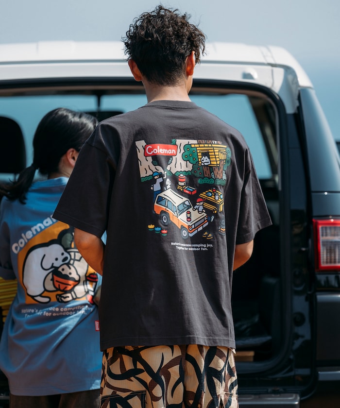 庫存倒數！！Coleman × matsui rocky camping SS TEE / 短袖T恤