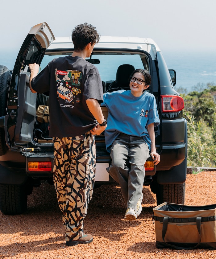 庫存倒數！！Coleman × matsui rocky camping SS TEE / 短袖T恤